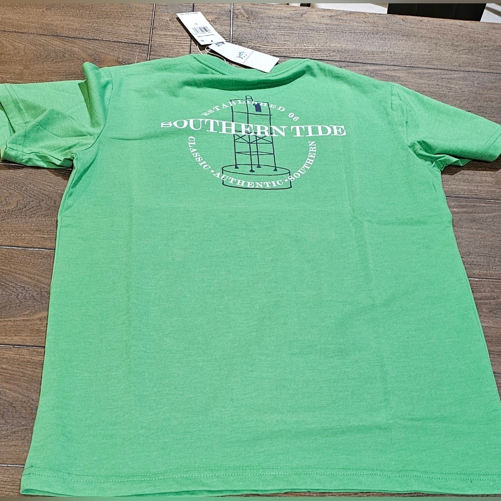 New Kids Southern Tide Green T-Shirt